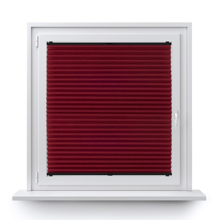 Plisa inwazyjna Gnieciona Przyciemniająca Bordowa 935