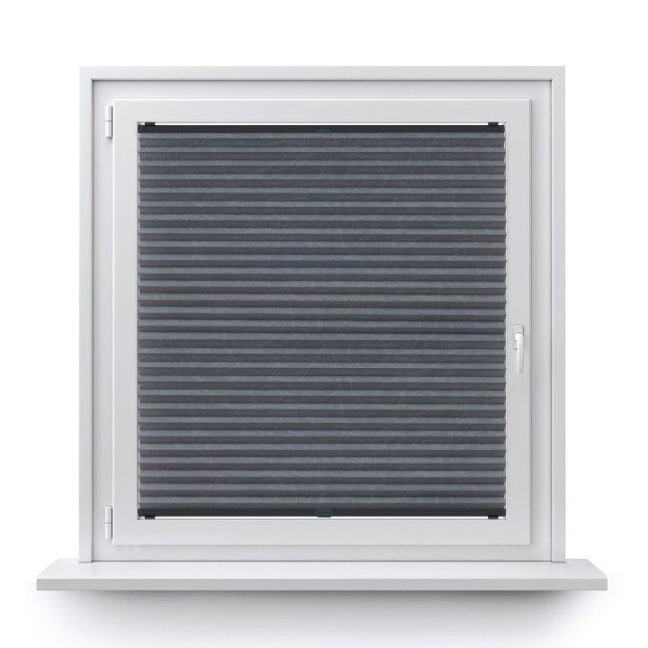 Plisa inwazyjna Gnieciona Przyciemniająca Szara 934