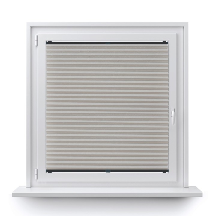 Plisa inwazyjna Gnieciona Przyciemniająca Jasna Szara Cp7040