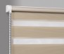 Wall mounted blind Day-Night Exclusive Capuccino Paseczki BH2303