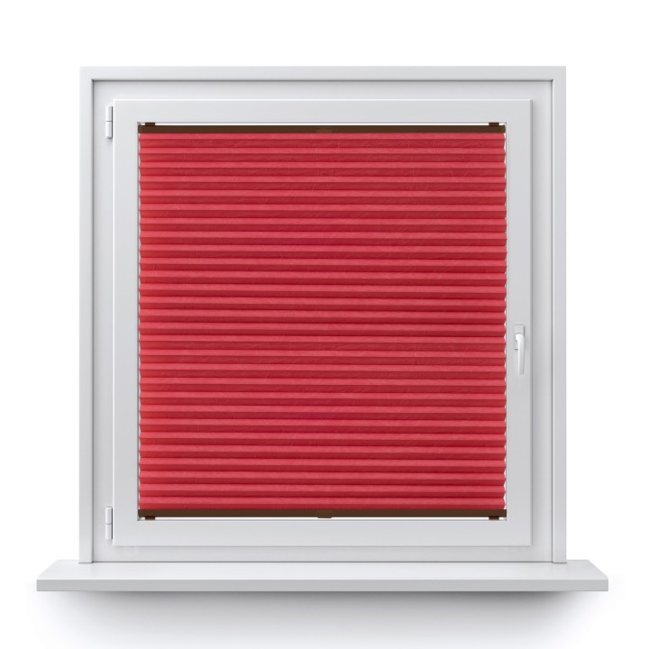 Plisa inwazyjna Gnieciona Przyciemniająca Czerwona Cp10452