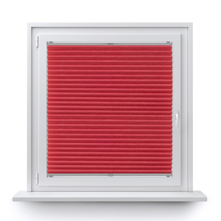 Plisa inwazyjna Gnieciona Przyciemniająca Czerwona Cp10452