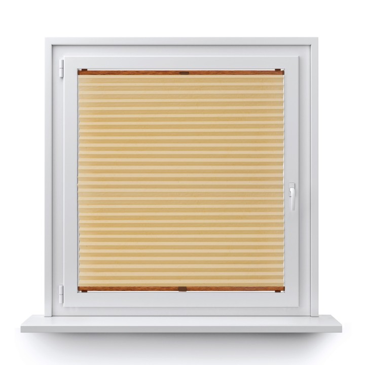 Plisa inwazyjna Gnieciona Przyciemniająca Kremowa 932