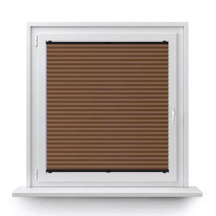 Plisa inwazyjna Premium Zaciemniająca Brązowa 802