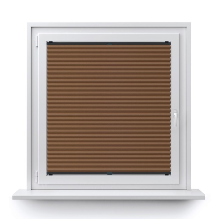 Plisa inwazyjna Premium Zaciemniająca Brązowa 802