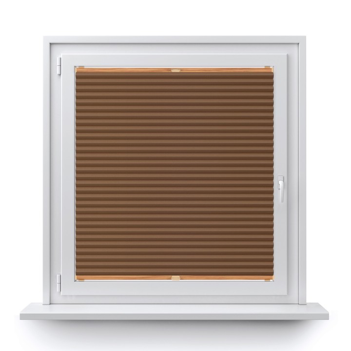 Plisa inwazyjna Premium Zaciemniająca Brązowa 802