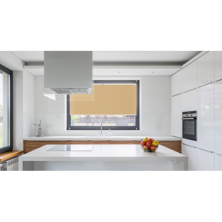 Plisa inwazyjna Basic Premium Przyciemniająca Żółta 107