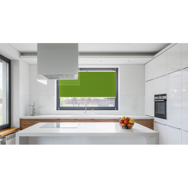 Plisa inwazyjna Basic Premium Przyciemniająca Zielona Intensywny 121