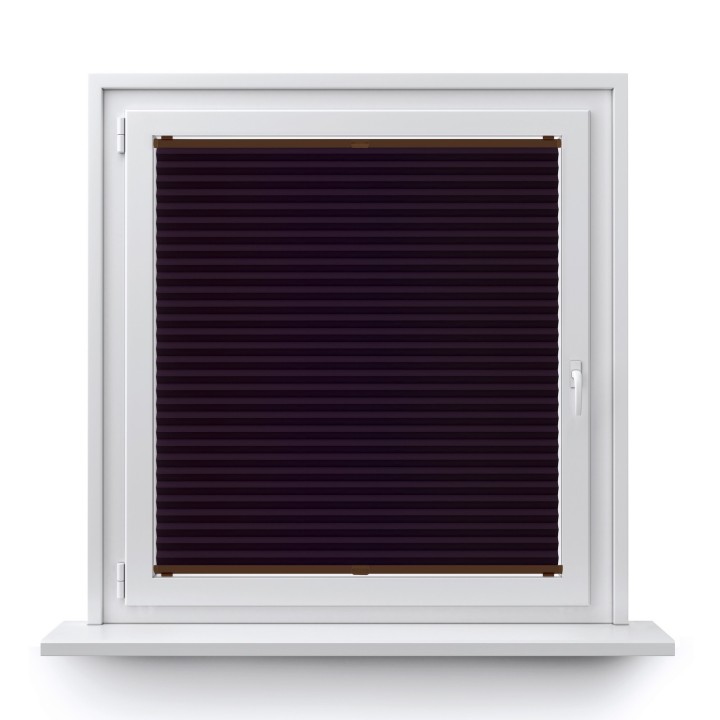 Plisa inwazyjna Basic Premium Przyciemniająca Ciemnofioletowa 117