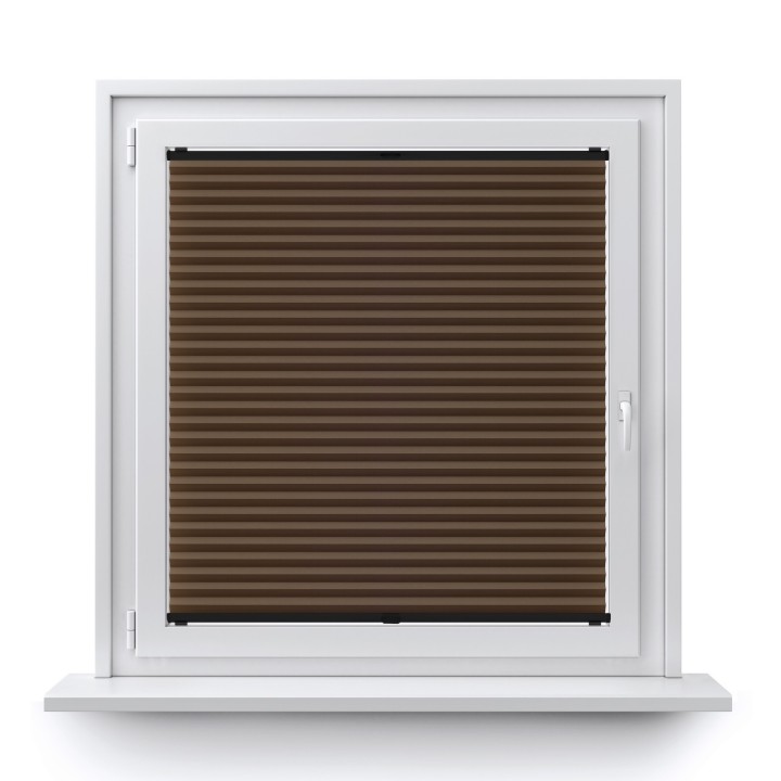 Plisa inwazyjna Basic Premium Przyciemniająca Brązowa 114