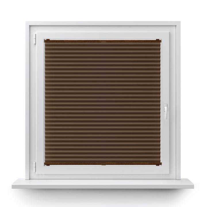 Plisa inwazyjna Basic Premium Przyciemniająca Brązowa 114