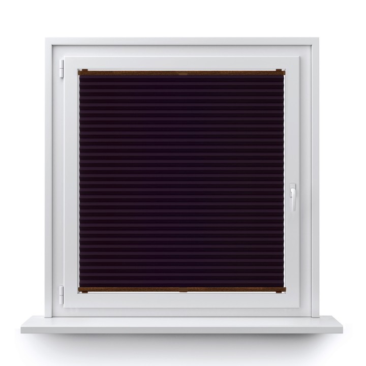 Plisa inwazyjna Basic Premium Przyciemniająca Ciemnofioletowa 117