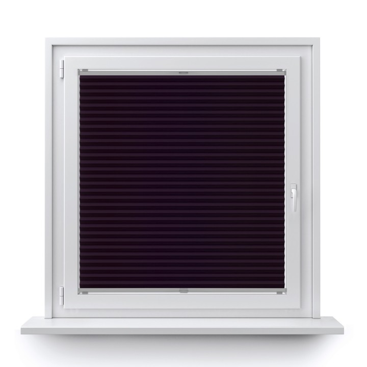 Plisa inwazyjna Basic Premium Przyciemniająca Ciemnofioletowa 117