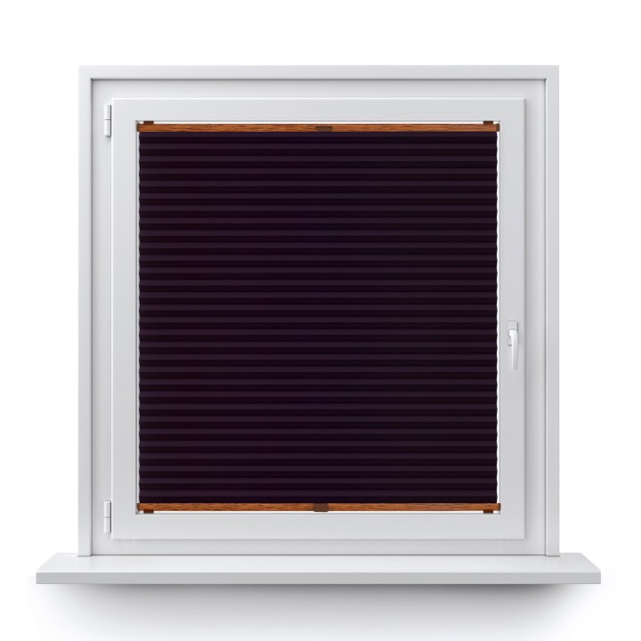 Plisa inwazyjna Basic Premium Przyciemniająca Ciemnofioletowa 117