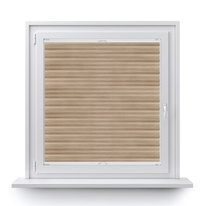 Plisa inwazyjna Bambus Przyciemniająca Kremowa 607