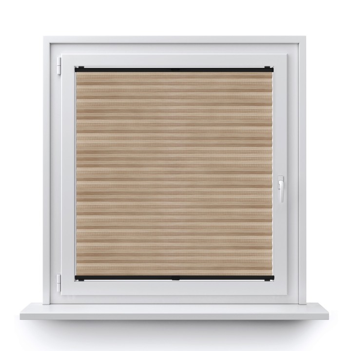 Plisa inwazyjna Bambus Przyciemniająca Kremowa 607