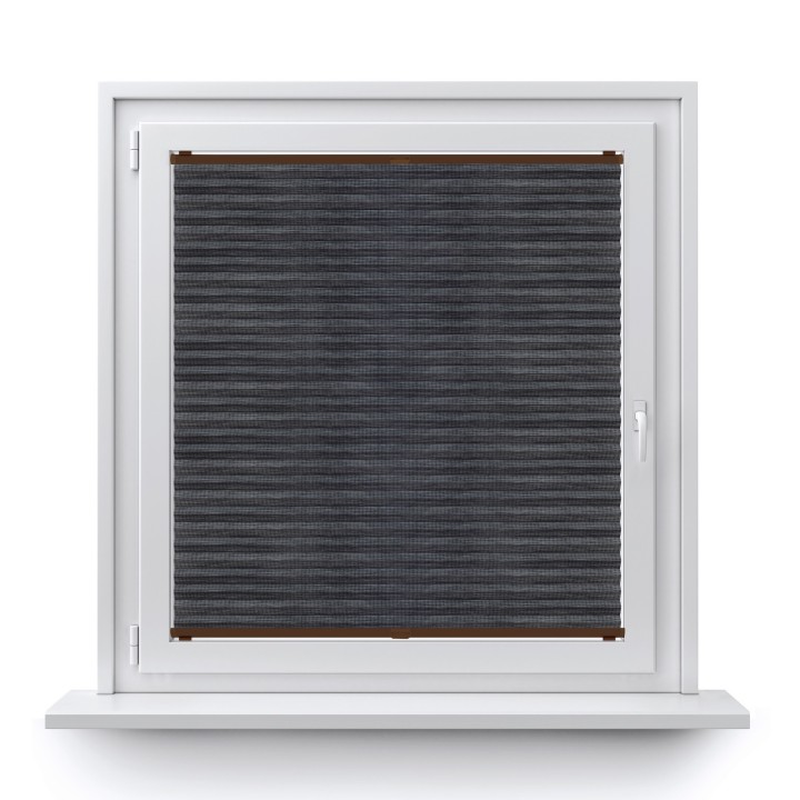 Plisa inwazyjna Bambus Przyciemniająca Ciemnoszara 609