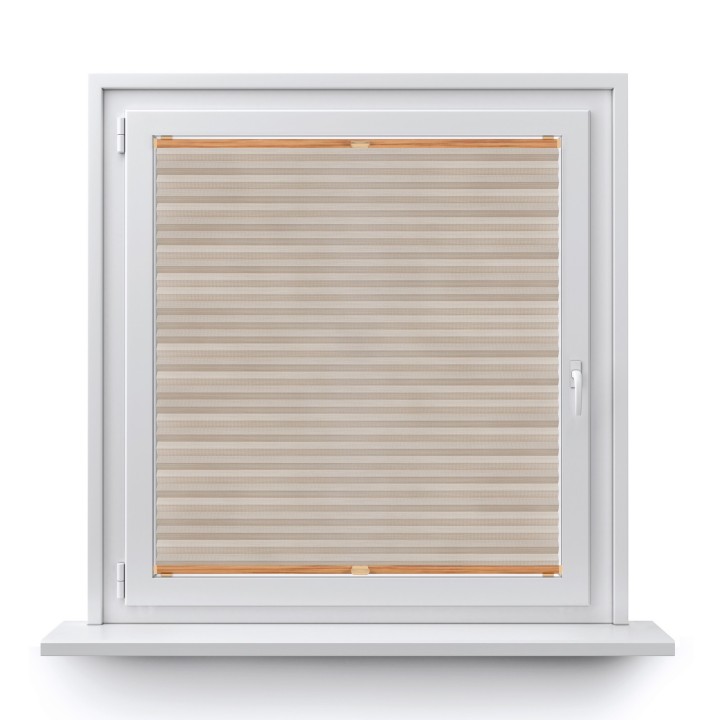 Plisa inwazyjna Bambus Przyciemniająca Beżowa 601