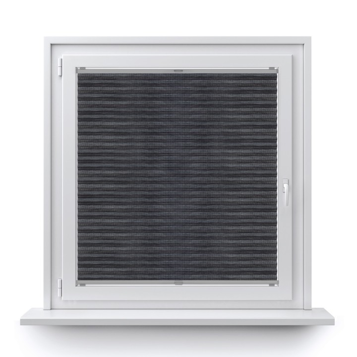 Plisa inwazyjna Bambus Przyciemniająca Ciemnoszara 609