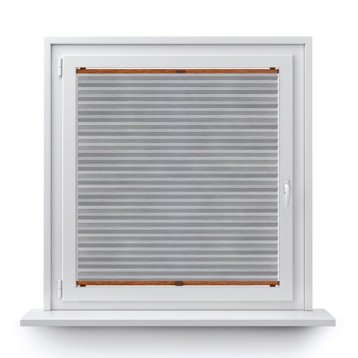 Plisa inwazyjna Bambus Przyciemniająca Szara 615