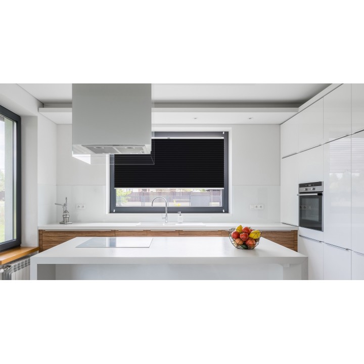 Plisa bezinwazyjna Soft Zaciemniająca Soft Czarna 6086