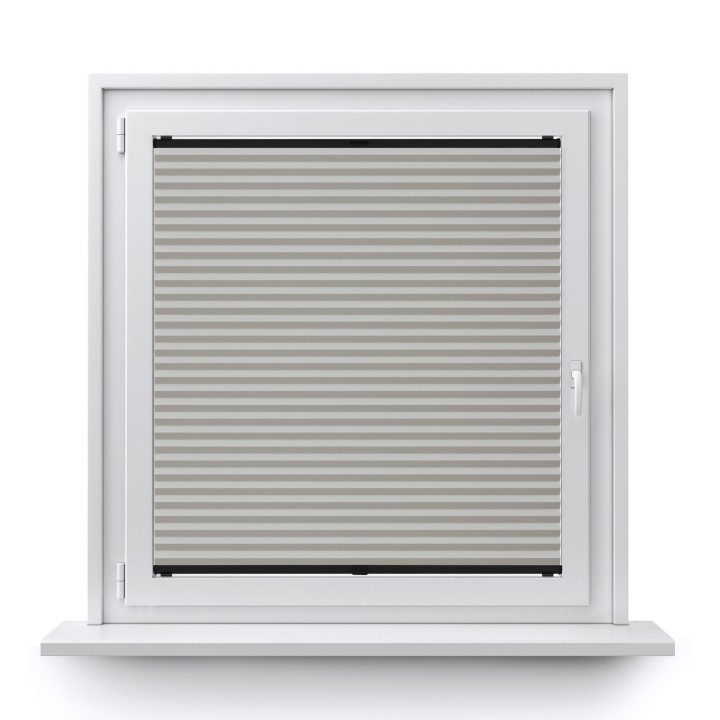 Plisa bezinwazyjna Soft Zaciemniająca Szara Jasna 6082