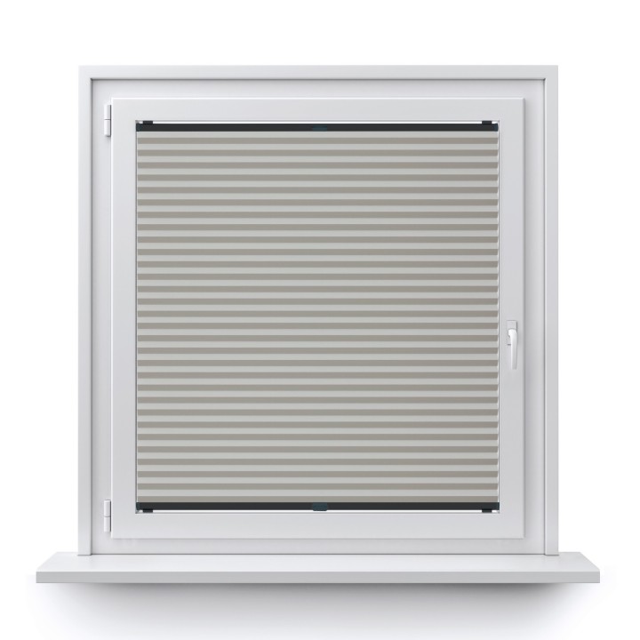 Plisa bezinwazyjna Soft Zaciemniająca Szara Jasna 6082