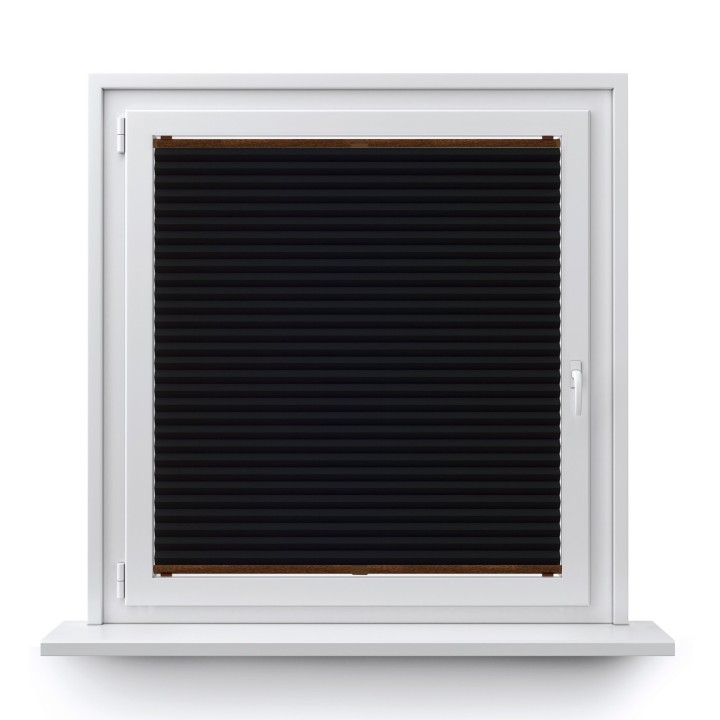 Plisa bezinwazyjna Soft Zaciemniająca Soft Czarna 6086