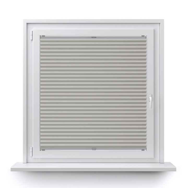 Plisa bezinwazyjna Soft Zaciemniająca Szara Jasna 6082