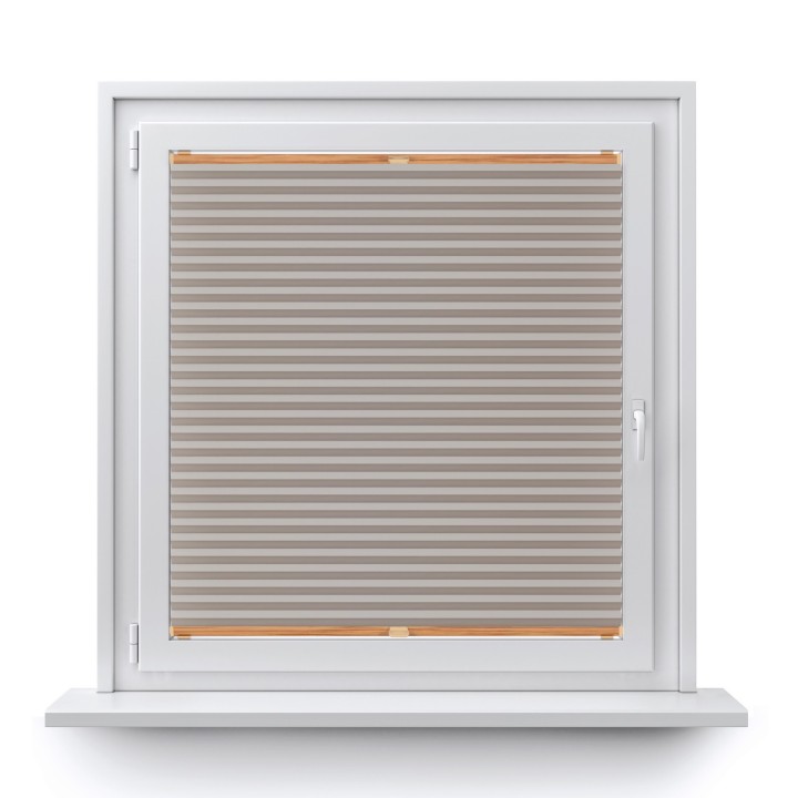 Plisa bezinwazyjna Termo premium Przyciemniająca Popielata 202