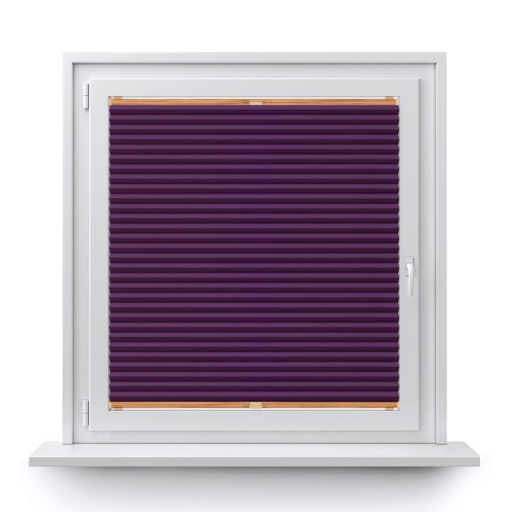 Plisa bezinwazyjna Termo premium Przyciemniająca Fioletowa 204