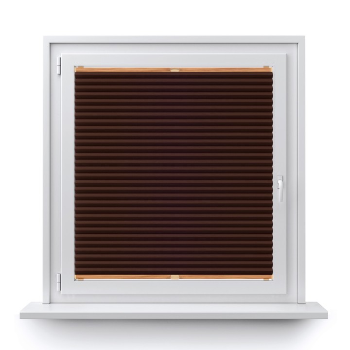 Plisa bezinwazyjna Termo premium Przyciemniająca Brązowa 209