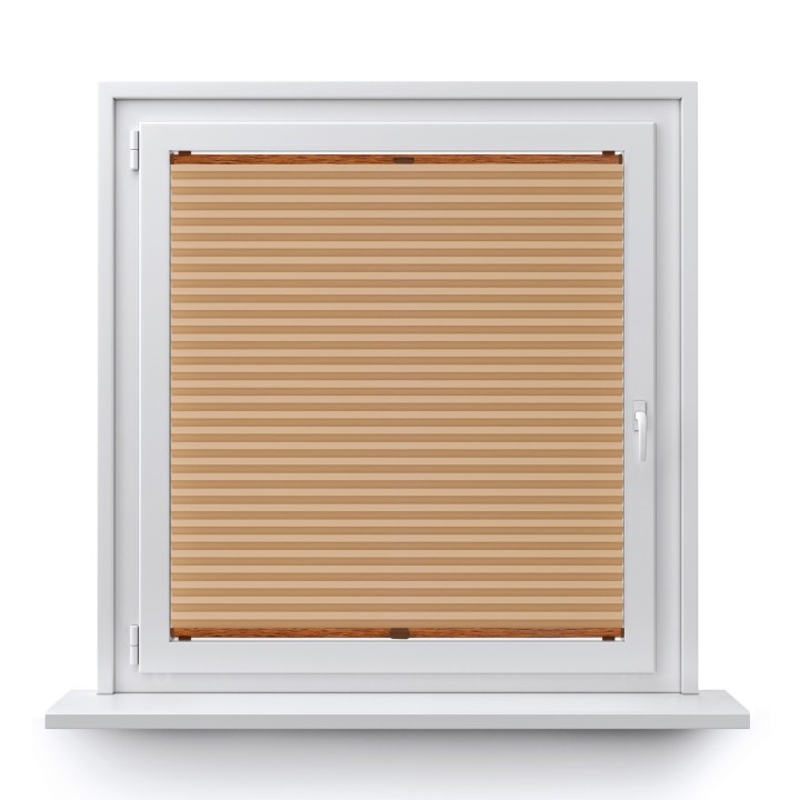 Plisa bezinwazyjna Termo premium Przyciemniająca Ciemnobeżowa 206