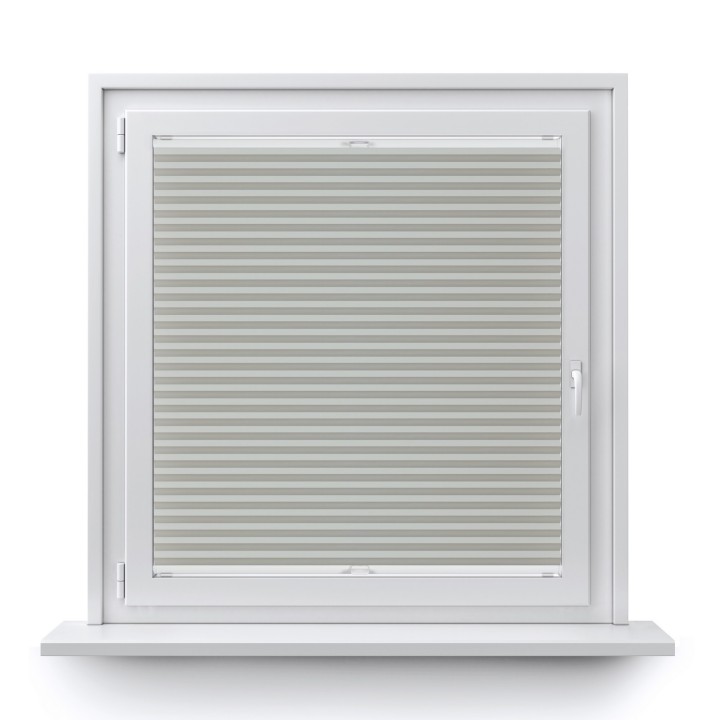 Plisa bezinwazyjna Termo premium Przyciemniająca Jasnoszara 211