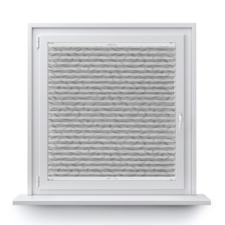 Plisa bezinwazyjna Z nadrukiem Przyciemniająca Szara 1002