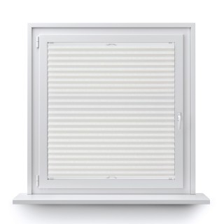 Plisa bezinwazyjna Z nadrukiem Przyciemniająca Biała 2001