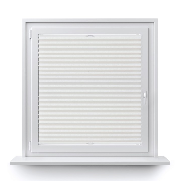 Plisa bezinwazyjna Z nadrukiem Przyciemniająca Biała 2001