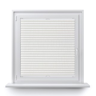 Plisa bezinwazyjna Z nadrukiem Przyciemniająca Biała 2002