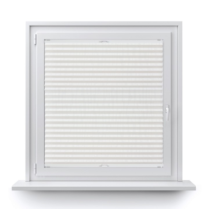 Plisa bezinwazyjna Z nadrukiem Przyciemniająca Biała 2002