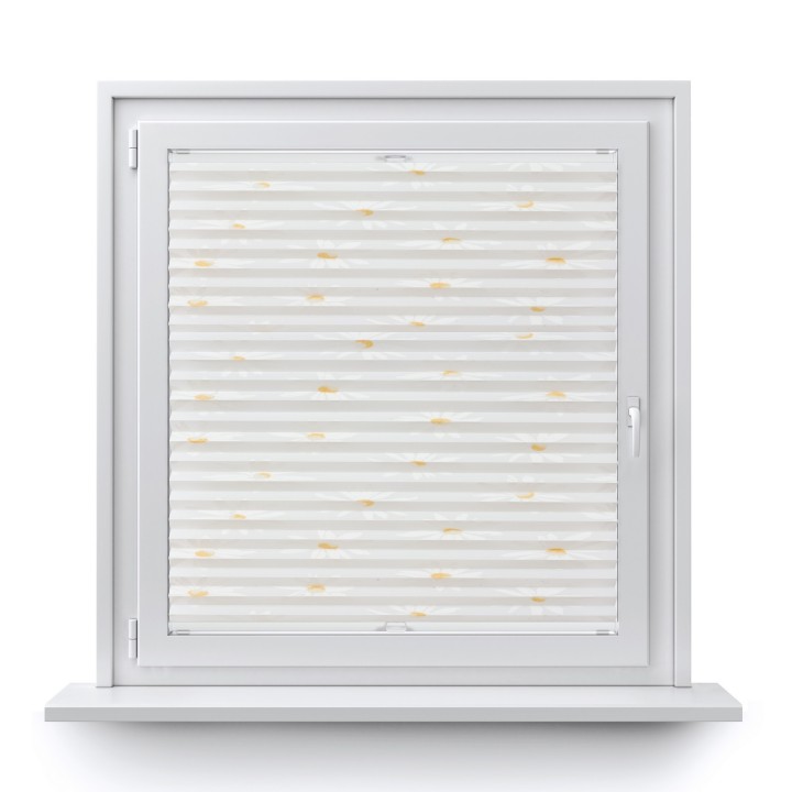 Plisa bezinwazyjna Z nadrukiem Przyciemniająca Biała 2003