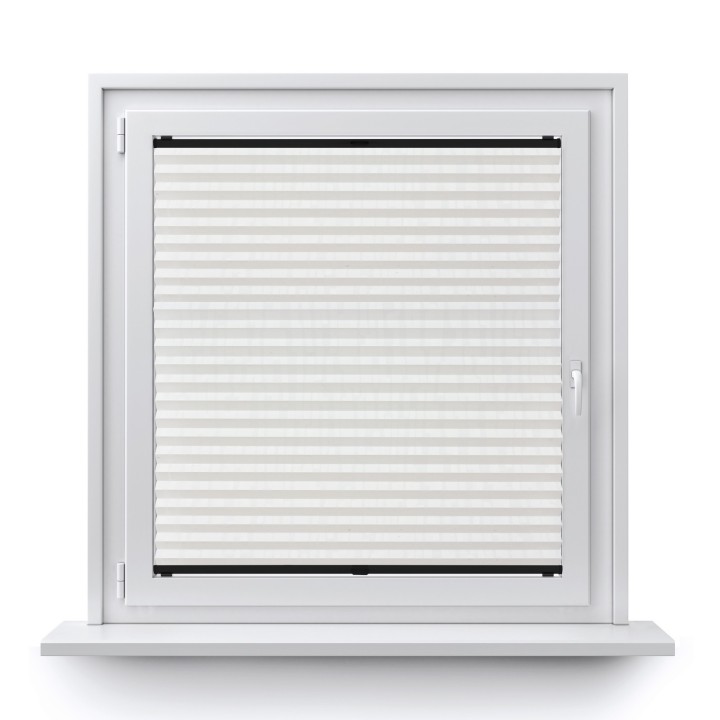 Plisa bezinwazyjna Z nadrukiem Przyciemniająca Biała 2002