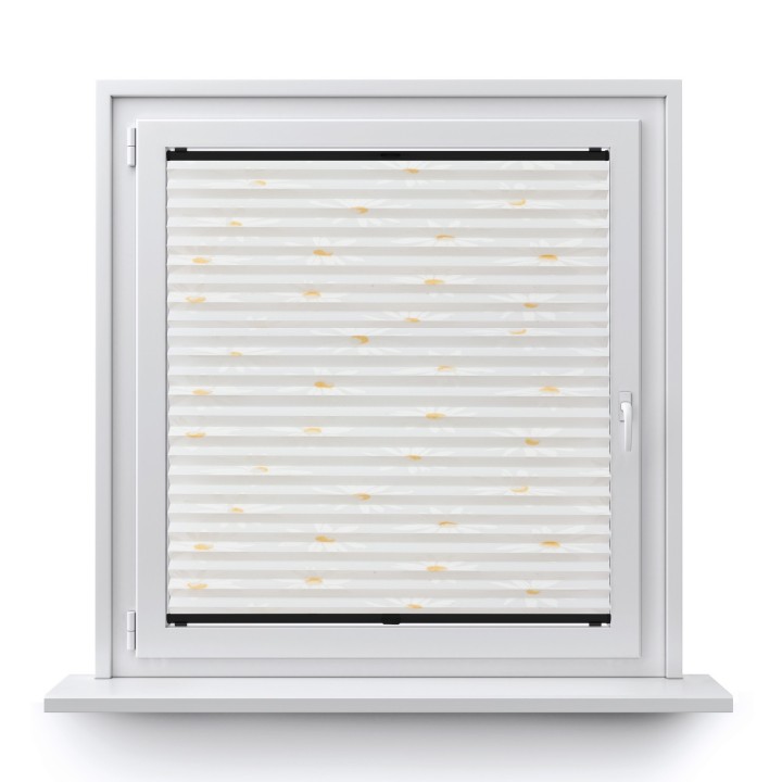 Plisa bezinwazyjna Z nadrukiem Przyciemniająca Biała 2003