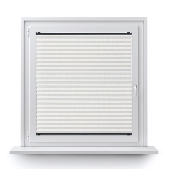 Plisa bezinwazyjna Z nadrukiem Przyciemniająca Biała 2002