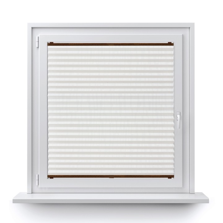 Plisa bezinwazyjna Z nadrukiem Przyciemniająca Biała 2002