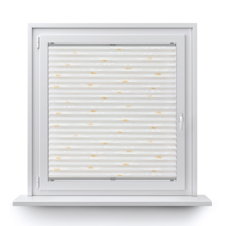 Plisa bezinwazyjna Z nadrukiem Przyciemniająca Biała 2003