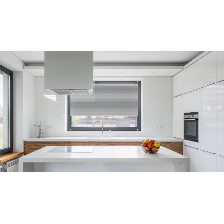 Plisa bezinwazyjna Natural Pearl Przyciemniająca Jasna Szara 406