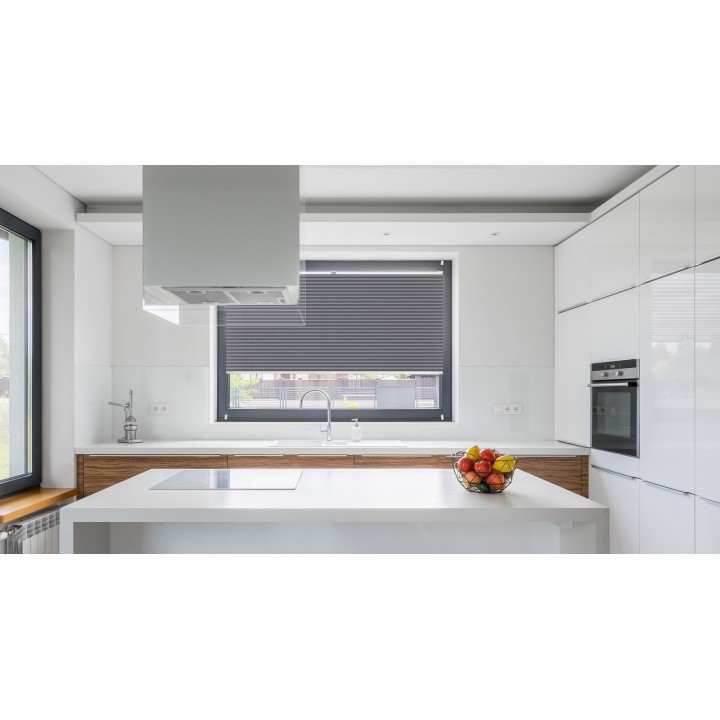 Plisa bezinwazyjna Natural Pearl Przyciemniająca Szara 407