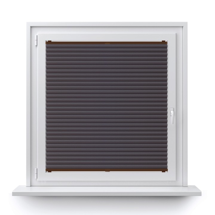 Plisa bezinwazyjna Metallic Przyciemniająca Ciemna Szara 310