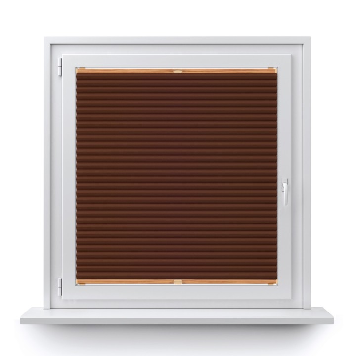 Plisa bezinwazyjna Metallic Przyciemniająca Brązowa 306