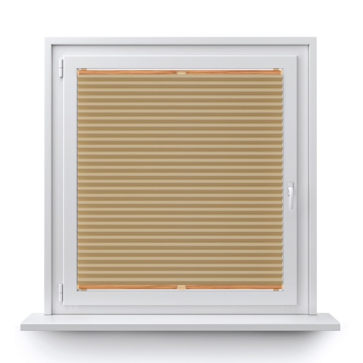 Plisa bezinwazyjna Metallic Przyciemniająca Beżowa M7354